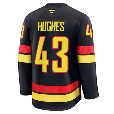 Fanatics Premium Senior Alternate Jersey - Vancouver Canucks Quinn Hughes - TheHockeyShop.com