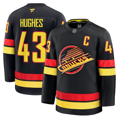 Fanatics Premium Senior Alternate Jersey - Vancouver Canucks Quinn Hughes - TheHockeyShop.com