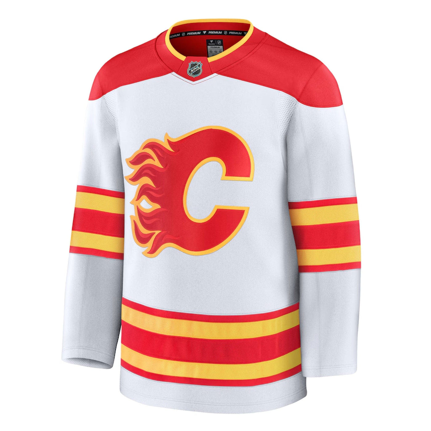 Fanatics Premium Senior Away Jersey - Calgary Flames - TheHockeyShop.com