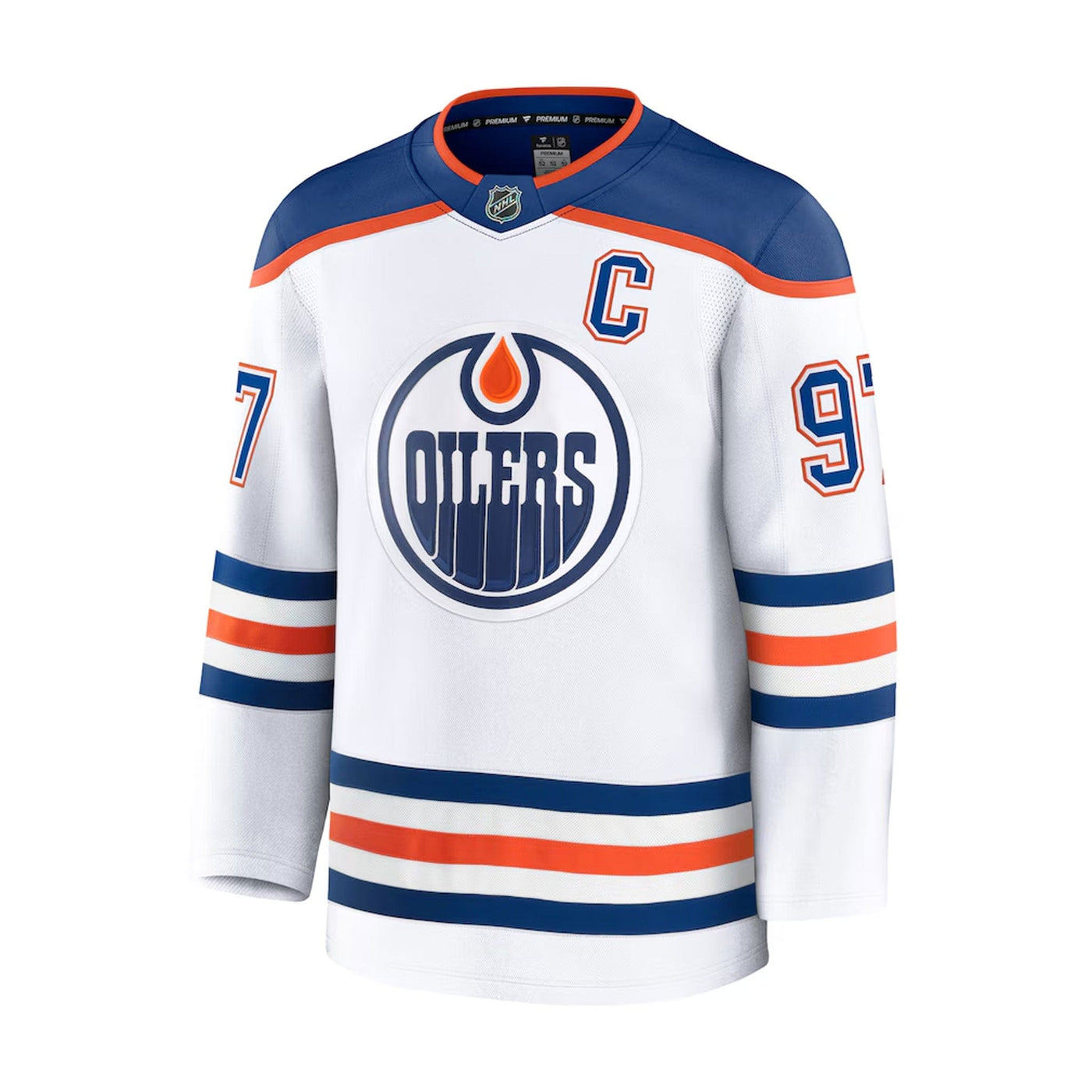 Fanatics Premium Senior Away Jersey - Edmonton Oilers Connor McDavid - TheHockeyShop.com