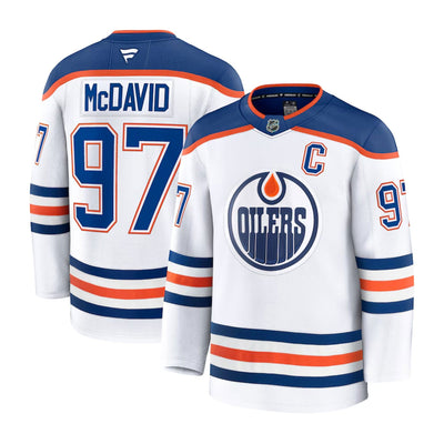 Fanatics Premium Senior Away Jersey - Edmonton Oilers Connor McDavid - TheHockeyShop.com