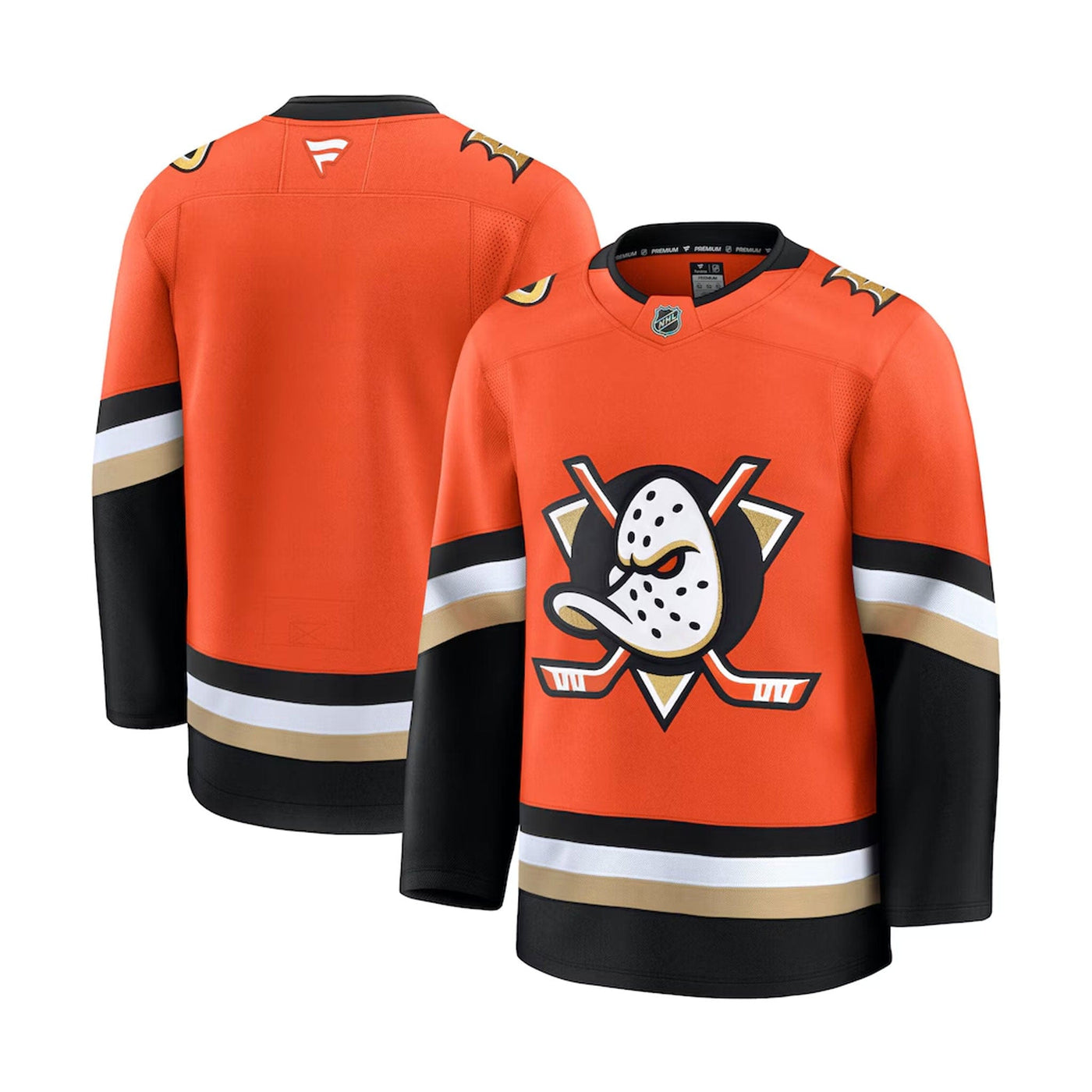 Fanatics Premium Senior Home Jersey - Anaheim Ducks - TheHockeyShop.com