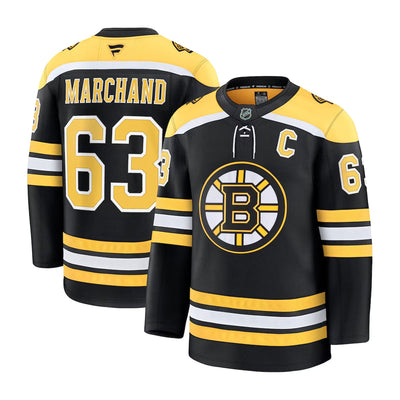 Fanatics Premium Senior Home Jersey - Boston Bruins Brad Marchand - TheHockeyShop.com