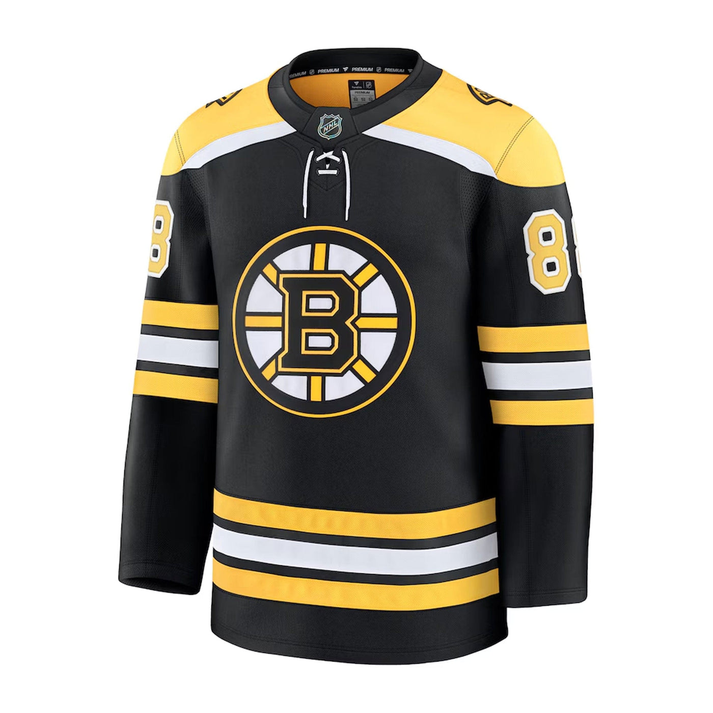 Fanatics Premium Senior Home Jersey - Boston Bruins David Pastrnak - TheHockeyShop.com