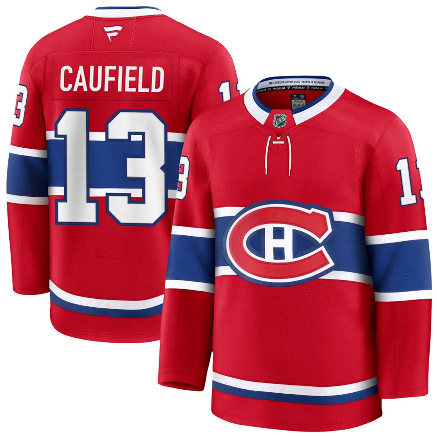 Fanatics Premium Senior Home Jersey - Montreal Canadiens Cole Caulfield - TheHockeyShop.com