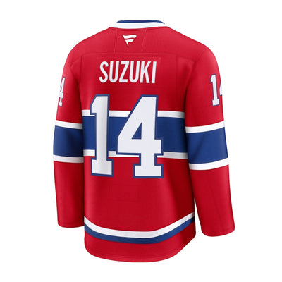 Fanatics Premium Senior Home Jersey - Montreal Canadiens Nick Suzuki - TheHockeyShop.com