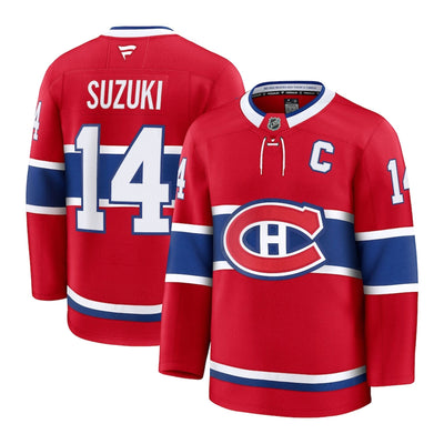 Fanatics Premium Senior Home Jersey - Montreal Canadiens Nick Suzuki - TheHockeyShop.com