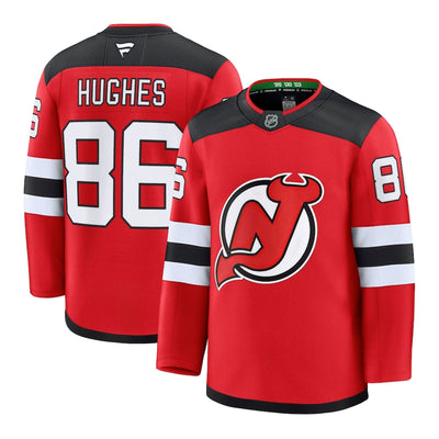 Fanatics Premium Senior Home Jersey - New Jersey Devils Jack Hughes - TheHockeyShop.com