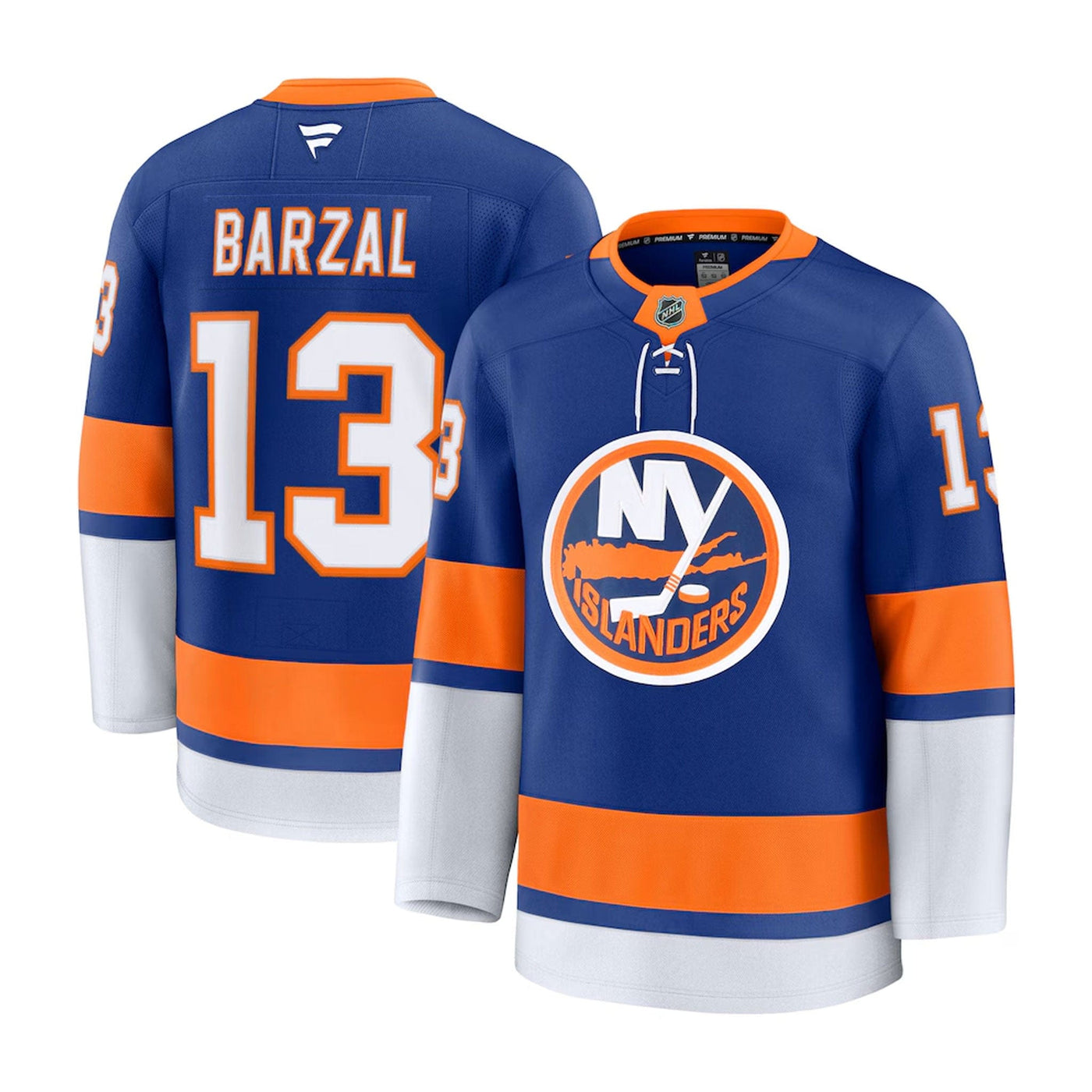 Fanatics Premium Senior Home Jersey - New York Islanders Matt Barzal - TheHockeyShop.com