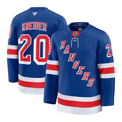 Fanatics Premium Senior Home Jersey - New York Rangers Chris Kreider - TheHockeyShop.com