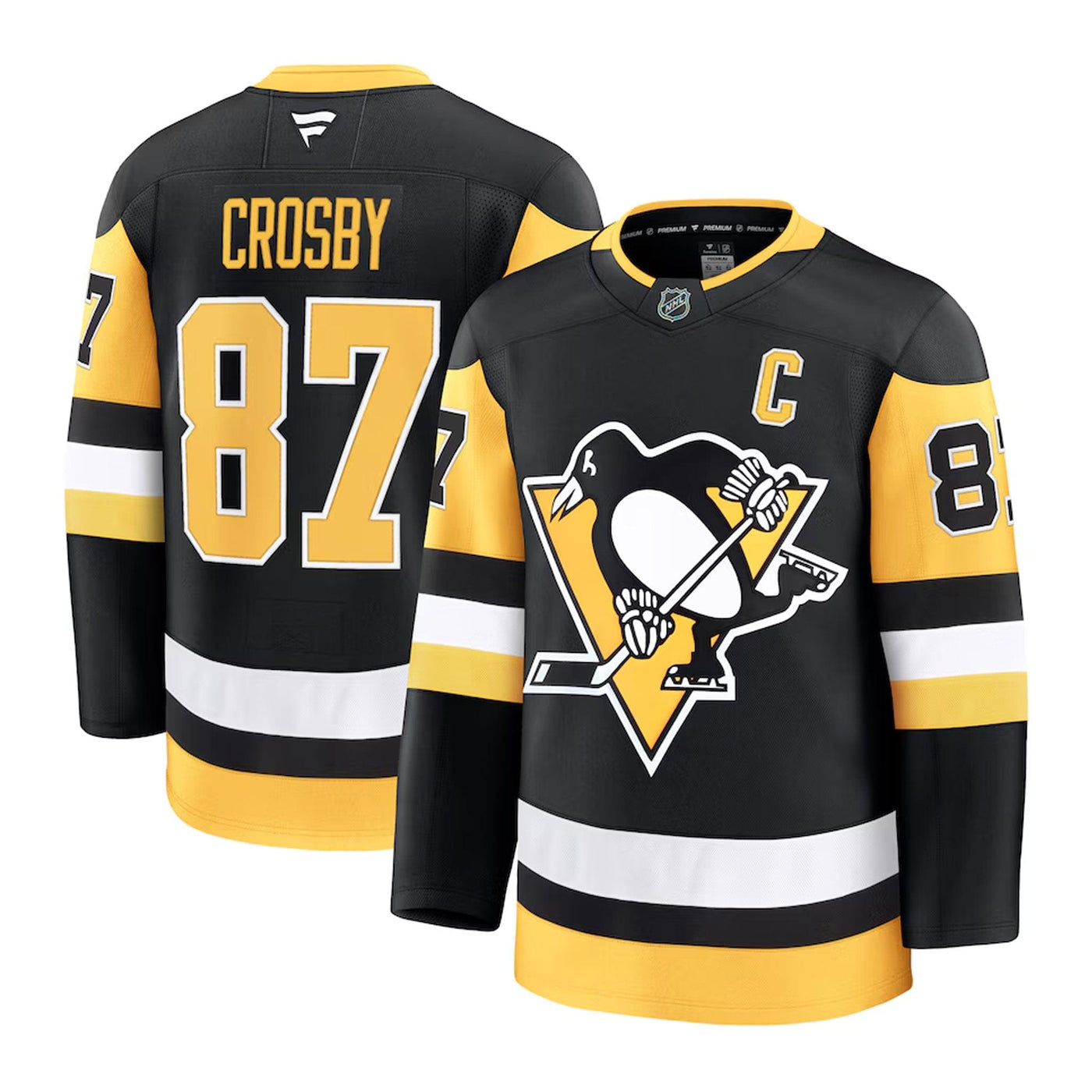 Fanatics Premium Senior Home Jersey - Pittsburgh Penguins Sidney Crosby - TheHockeyShop.com