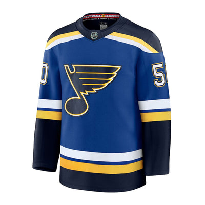 Fanatics Premium Senior Home Jersey - St. Louis Blues Jordan Binnington - TheHockeyShop.com