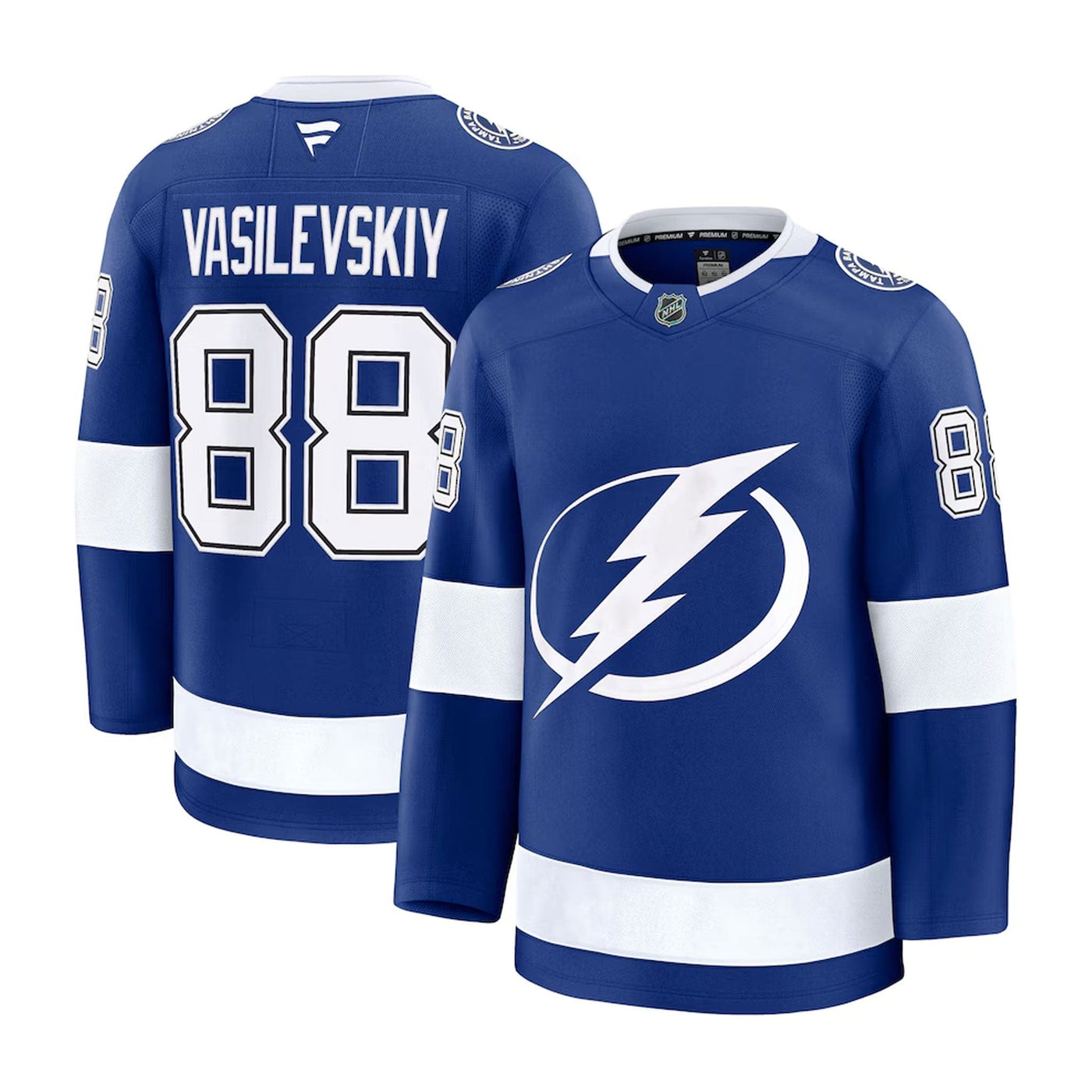 Fanatics Premium Senior Home Jersey - Tampa Bay Lightning Andrei Vasilevskiy - TheHockeyShop.com