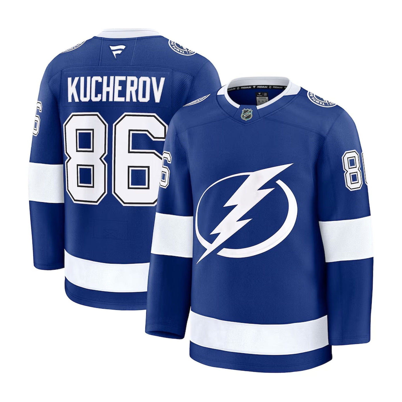 Fanatics Premium Senior Home Jersey - Tampa Bay Lightning Nikita Kucherov - TheHockeyShop.com