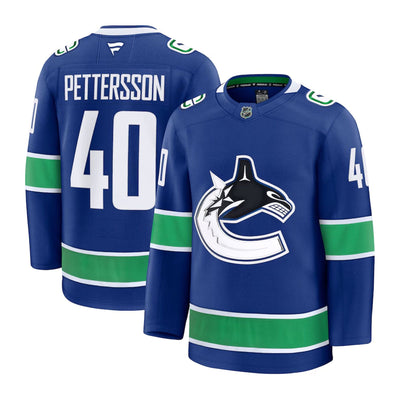 Fanatics Premium Senior Home Jersey - Vancouver Canucks Elias Pettersson - TheHockeyShop.com