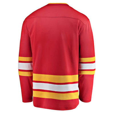 Fanatics Breakaway Senior Home Jersey - Calgary Flames - TheHockeyShop.com