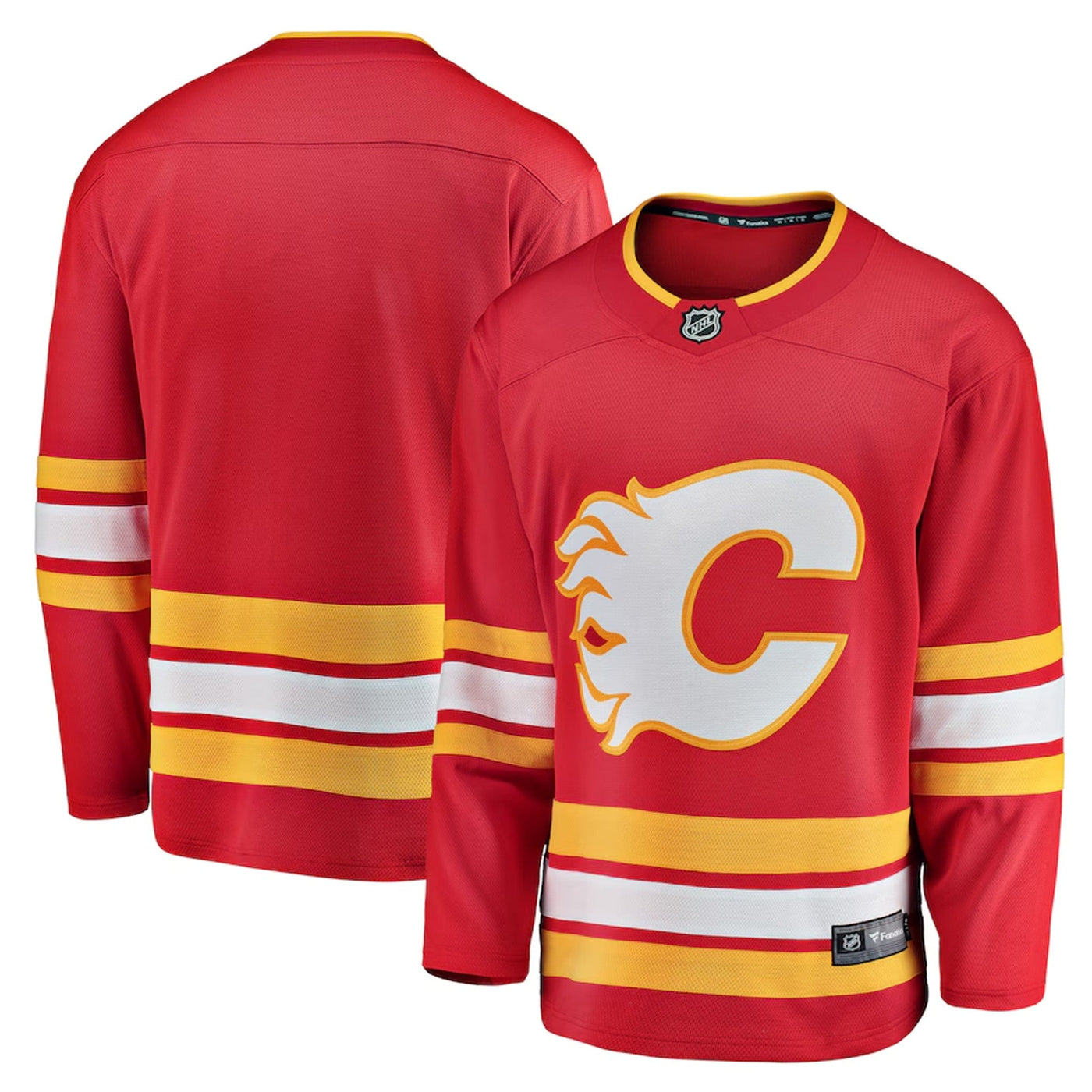 Fanatics Breakaway Senior Home Jersey - Calgary Flames - TheHockeyShop.com