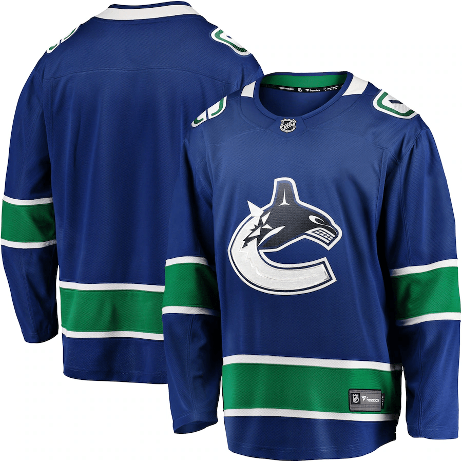 Fanatics Breakaway Senior Home Jersey - Vancouver Canucks - The Hockey Shop Source For Sports