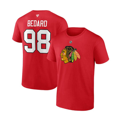 Chicago Blackhawks Fanatics Authentic N&N Mens Shirt - Connor Bedard - The Hockey Shop Source For Sports