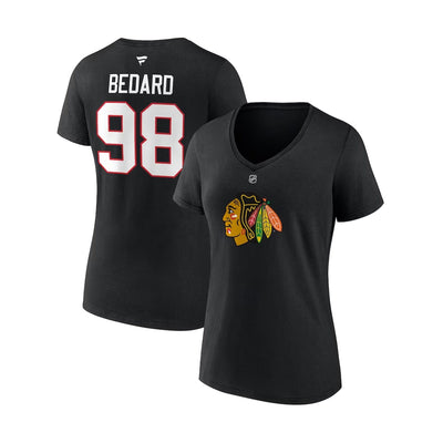 Chicago Blackhawks Fanatics Authentic N&N Womens Shirt - Connor Bedard - The Hockey Shop Source For Sports