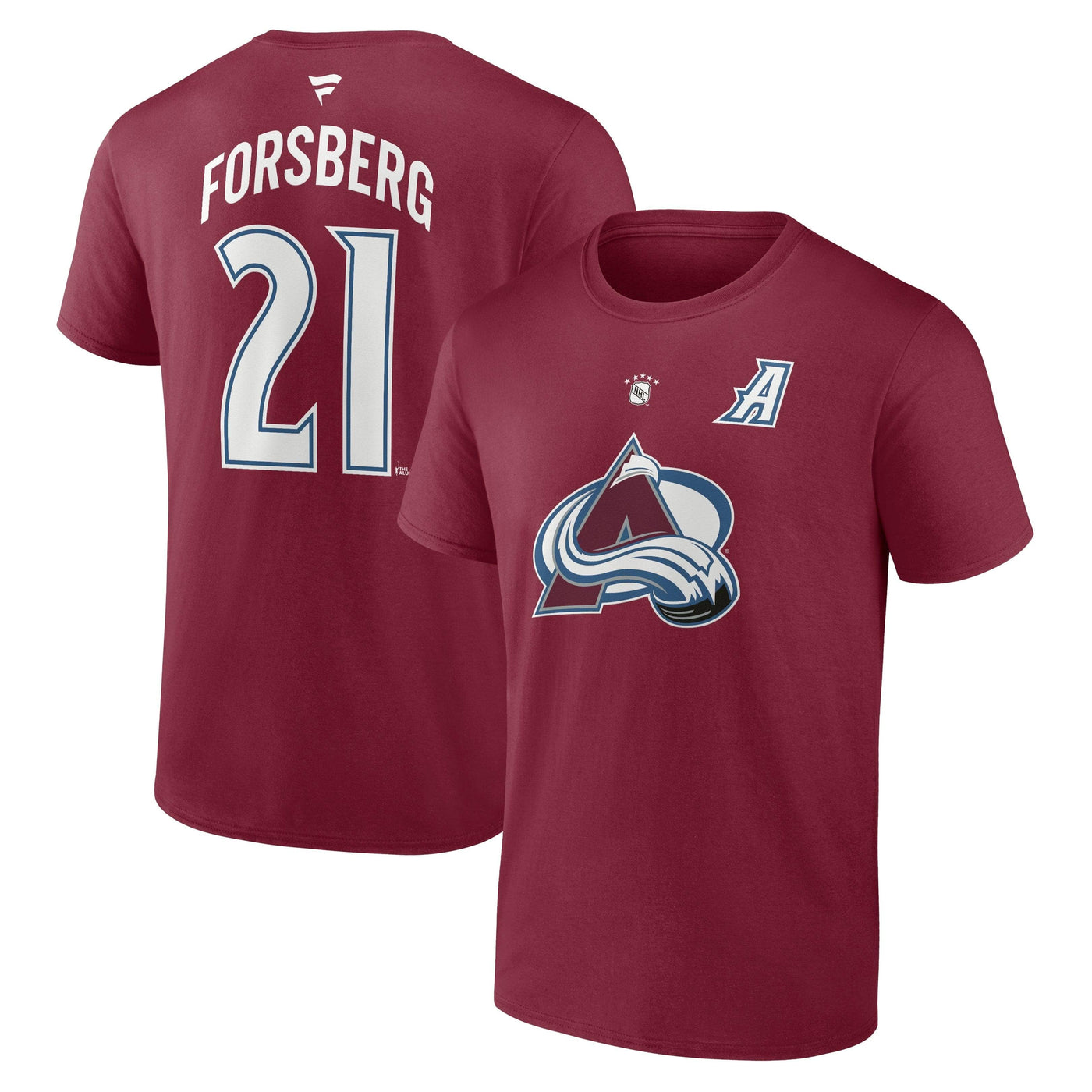 Fanatics Retired N&N Mens Shirt -  Colorado Avalanche Peter Forsberg - TheHockeyShop.com