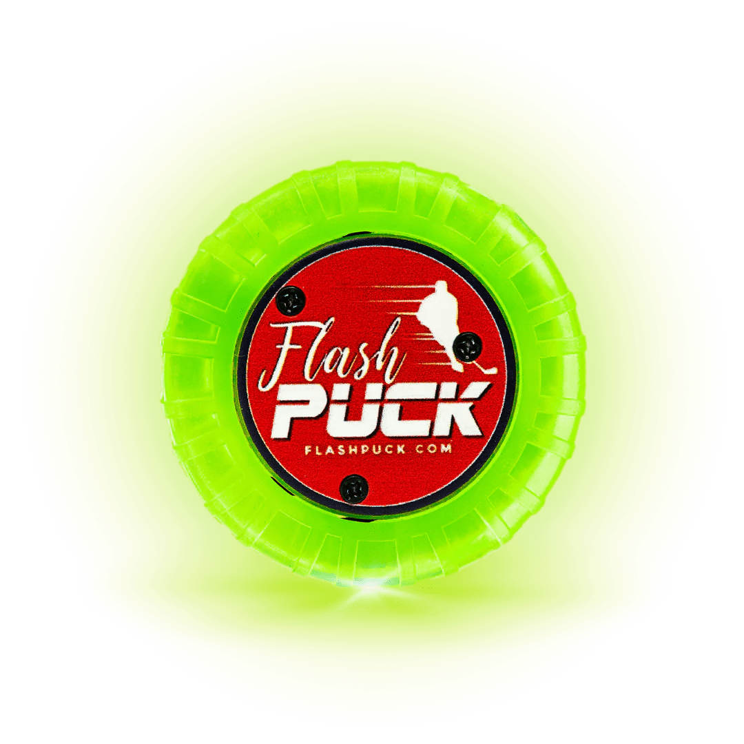 Flash Rubber Puck - TheHockeyShop.com