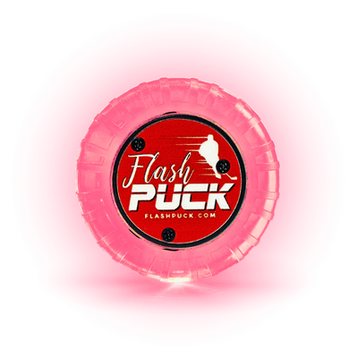 Flash Rubber Puck - TheHockeyShop.com