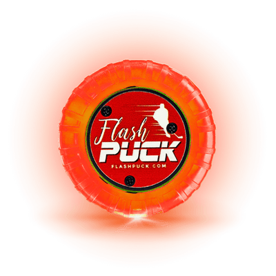 Flash Rubber Puck - TheHockeyShop.com