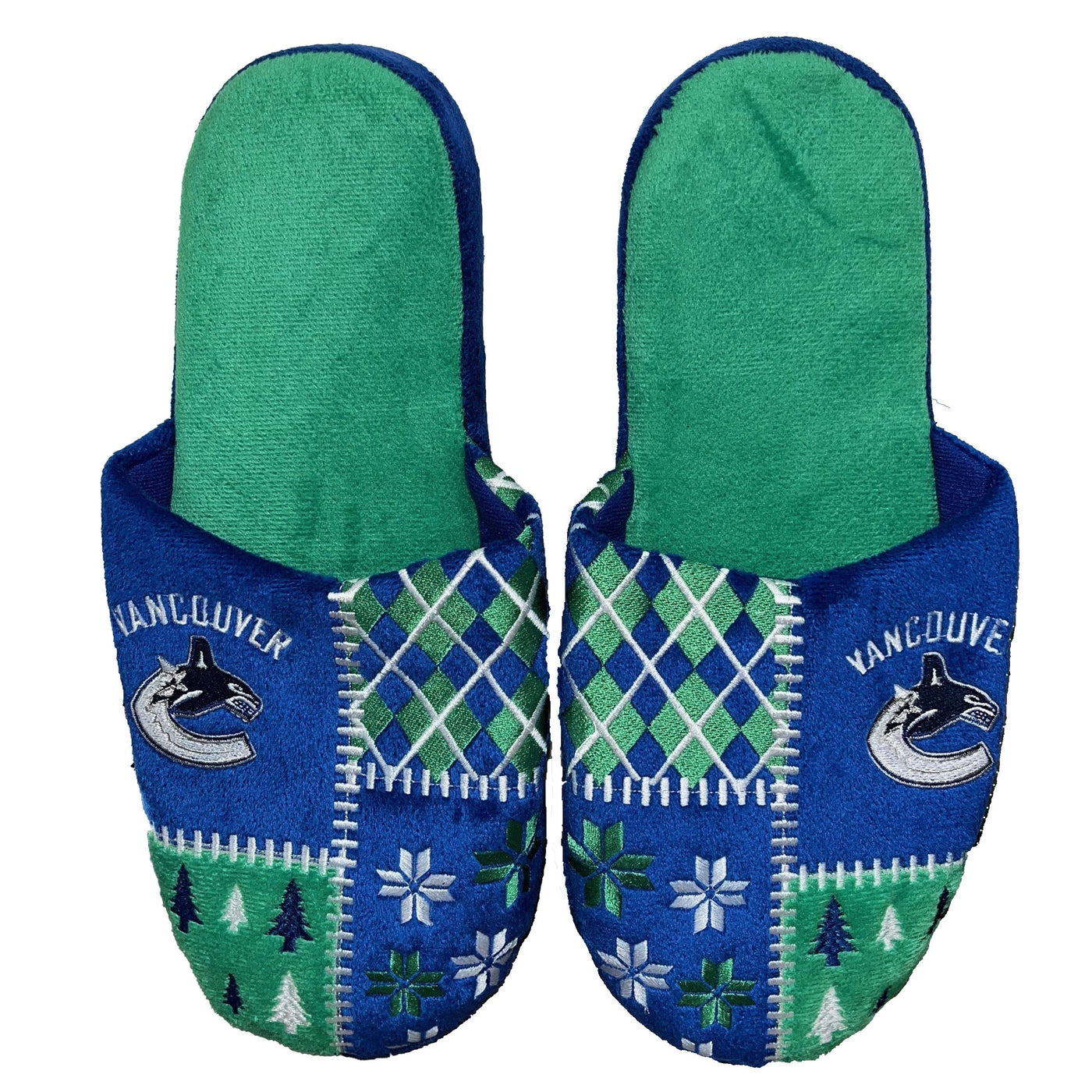 Forever Collectibles NHL Adult Ugly Slippers - Vancouver Canucks - The Hockey Shop Source For Sports