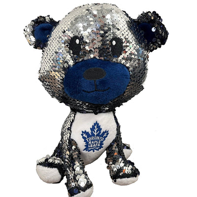 Forever Collectibles NHL Sequin Bear - Toronto Maple Leafs - TheHockeyShop.com