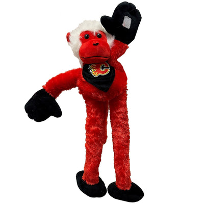 Forever Collectibles NHL Slider Monkey - Calgary Flames - TheHockeyShop.com