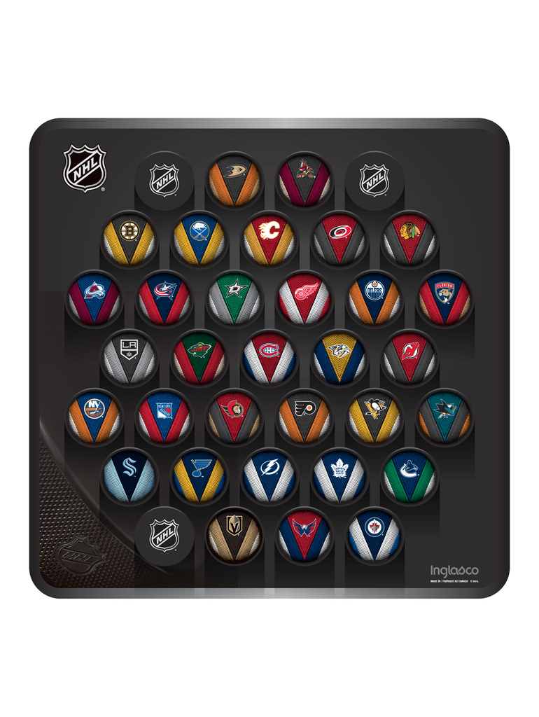 Inglasco Stitch NHL Puck Wall Plaque - The Hockey Shop Source For Sports