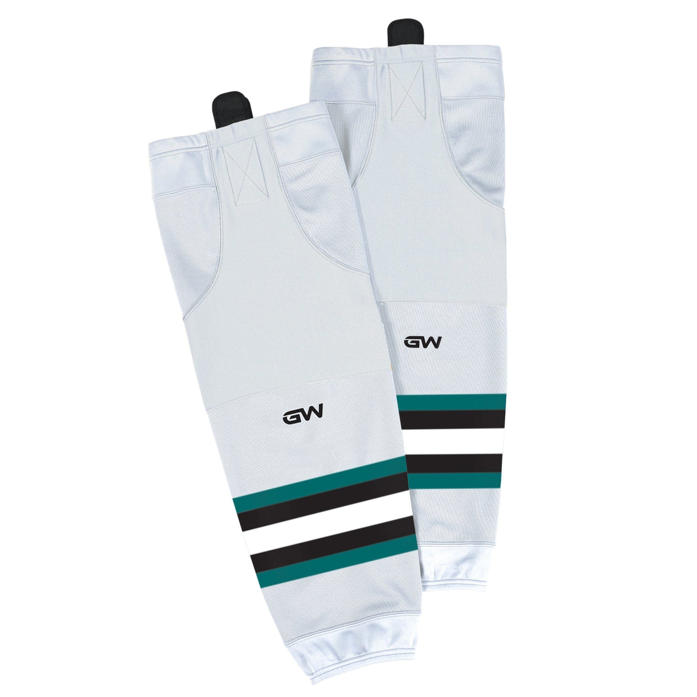 GameWear SK8500 Pro Sock - San Jose Sharks Away - TheHockeyShop.com