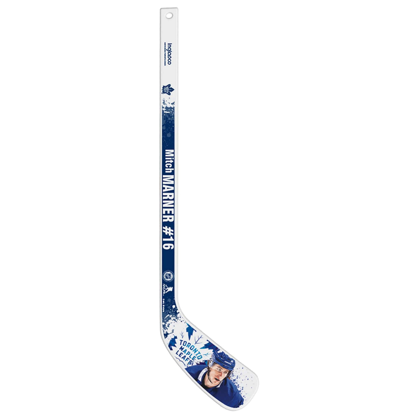 Inglasco NHL Player Mini Hockey Stick - White - TheHockeyShop.com