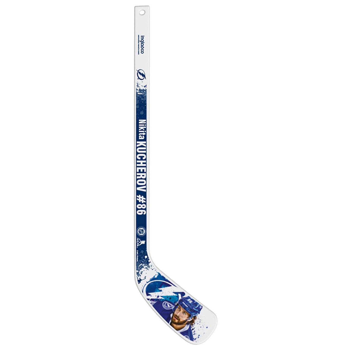 Inglasco NHL Player Mini Hockey Stick - White - TheHockeyShop.com