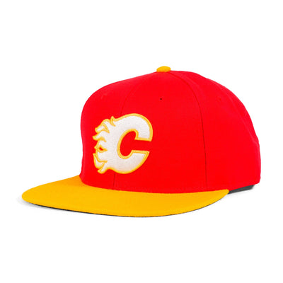 Calgary Flames - American Needle NHL Vintage Wool Replica Two Tone Snapback Hat - The Hockey Shop Source For Sports