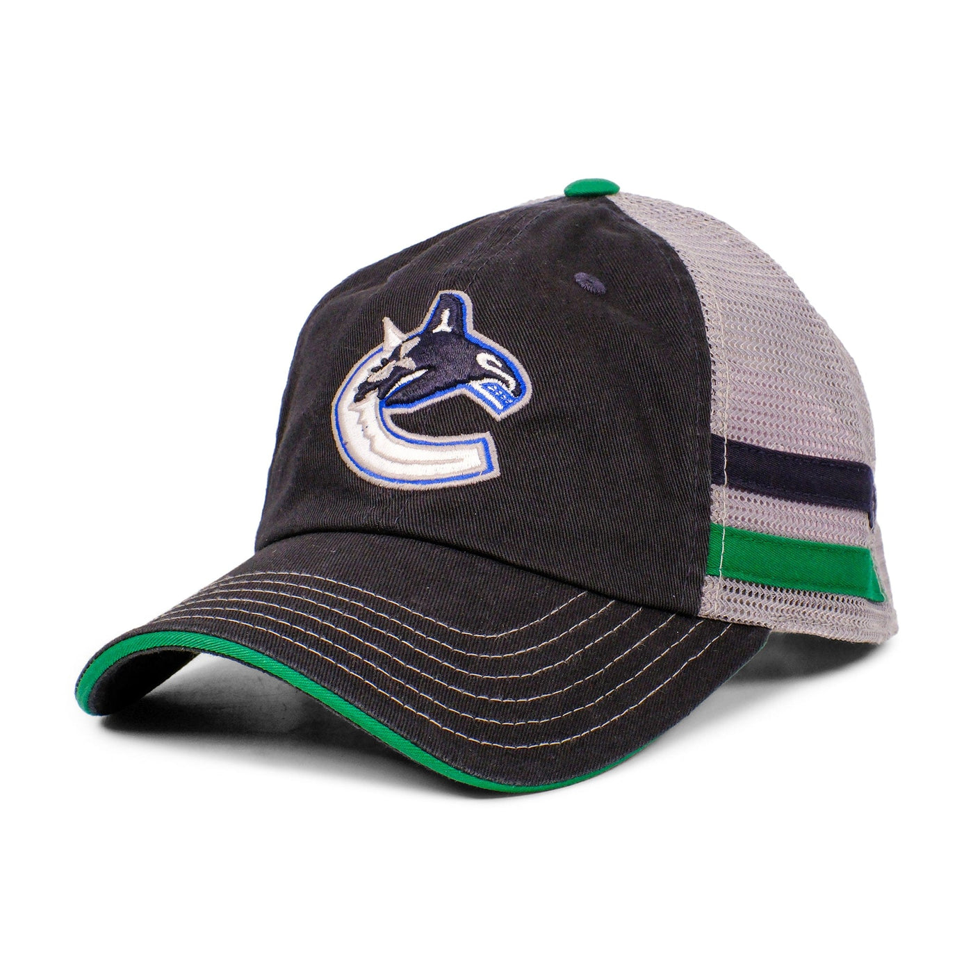 Vancouver Canucks - American Needle NHL Foundry Grey Adjustable Hat - The Hockey Shop Source For Sports