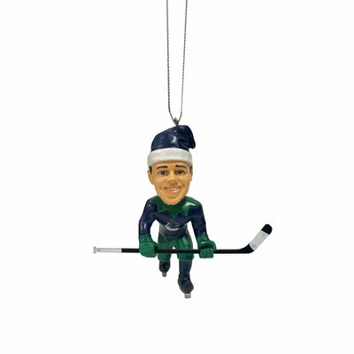 Forever Collectibles NHL Action Elf Ornament - Vancouver Canucks - TheHockeyShop.com