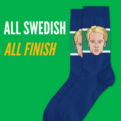 Vancouver Canucks Major League Socks - Elias Pettersson - TheHockeyShop.com