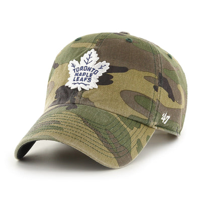 47 Brand NHL Camo Clean Up Adjustable Hat - Toronto Maple Leafs - TheHockeyShop.com