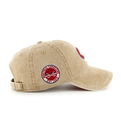 47 Brand NHL Earldor Clean Up  Adjustable Hat - Montreal Canadiens - TheHockeyShop.com