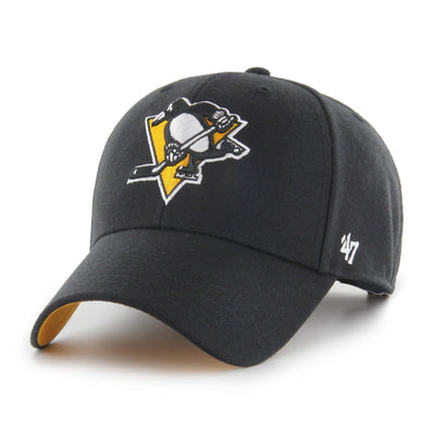 47 Brand NHL MVP Sure Shot Adjustable Hat - Pittsburgh Penguins - TheHockeyShop.com