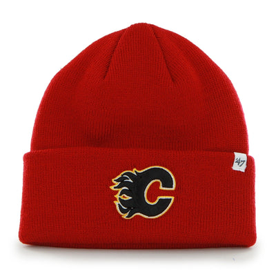 47 Brand NHL Raised Cuff Knit Toque - Calgary Flames - TheHockeyShop.com