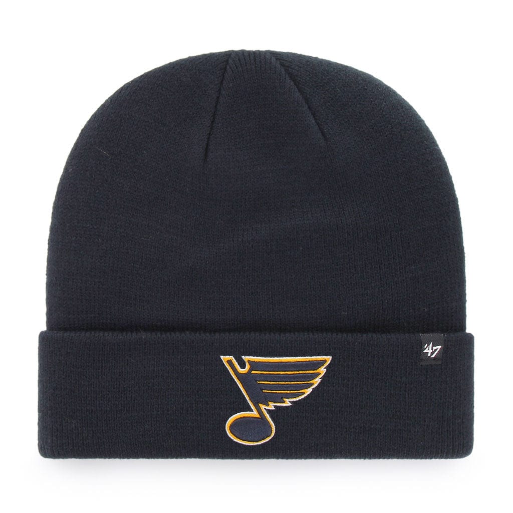 47 Brand NHL Raised Cuff Knit Toque - St. Louis Blues - TheHockeyShop.com