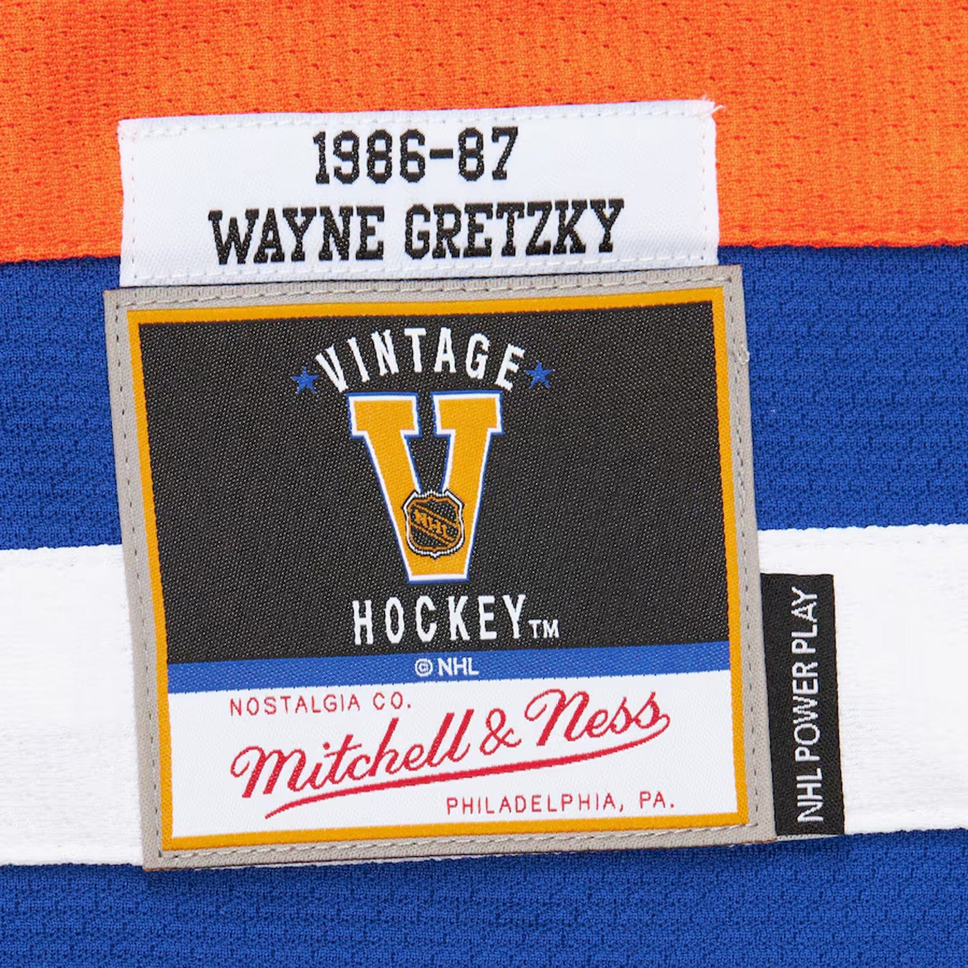 Mitchell & Ness Power Play Vintage Senior Jersey - Edmonton Oilers Wayne Gretzky - TheHockeyShop.com