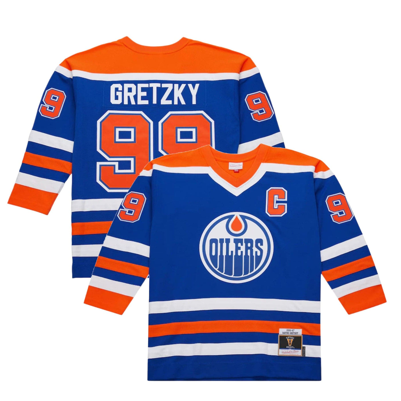 Mitchell & Ness Power Play Vintage Senior Jersey - Edmonton Oilers Wayne Gretzky - TheHockeyShop.com