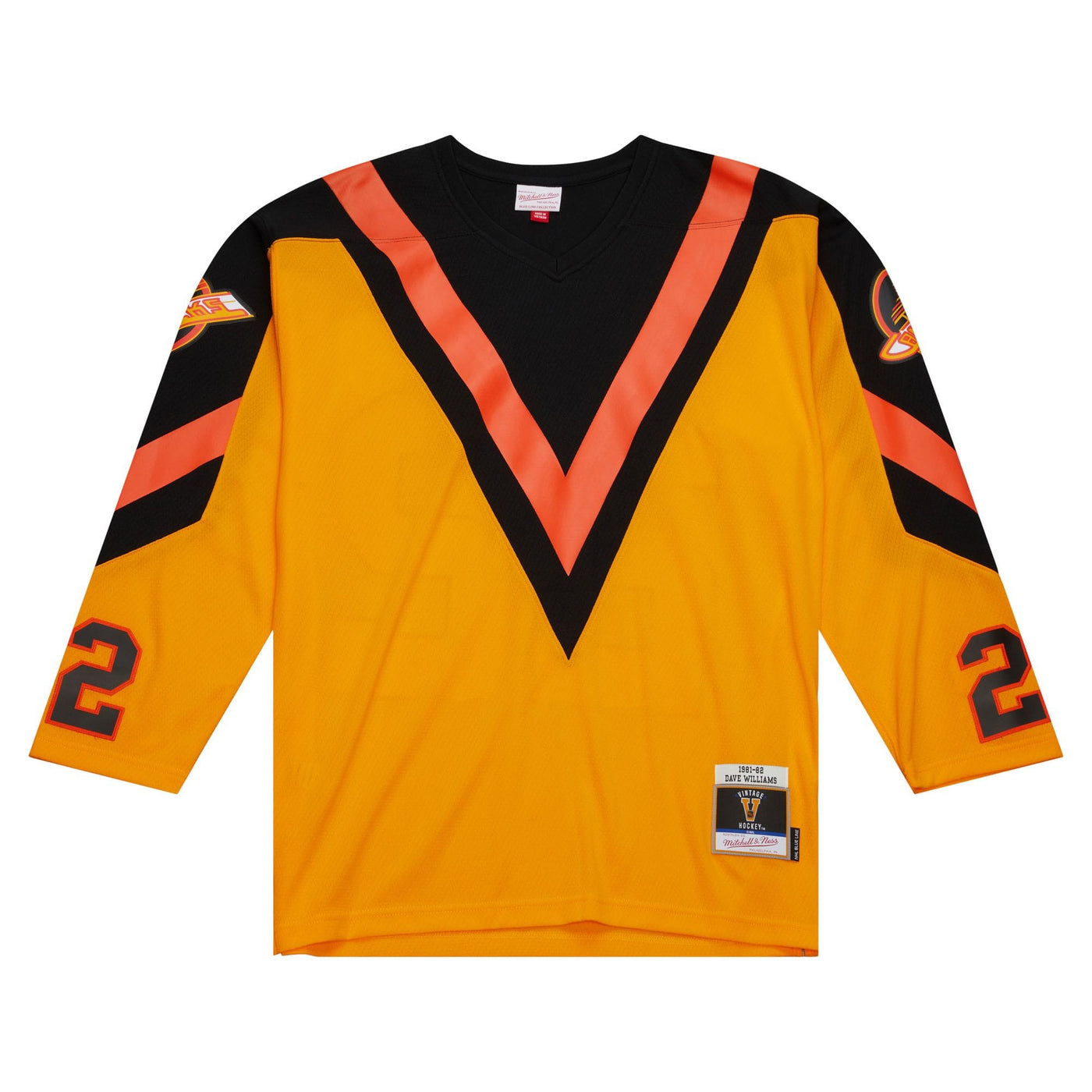 Mitchell & Ness Vintage Senior Jersey - Vancouver Canucks Tiger Williams - TheHockeyShop.com