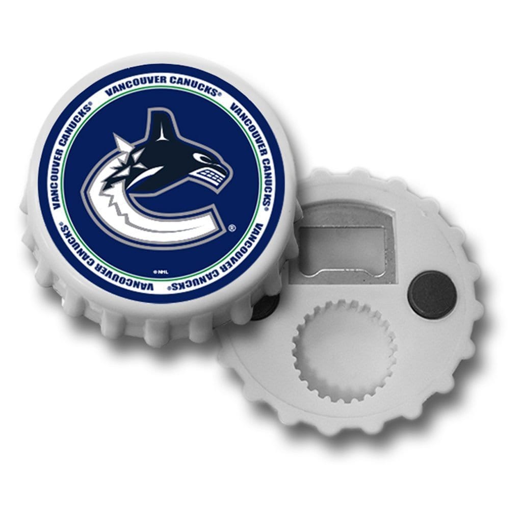 Mustang NHL Magnetic Bottle Opener - Vancouver Canucks - TheHockeyShop.com