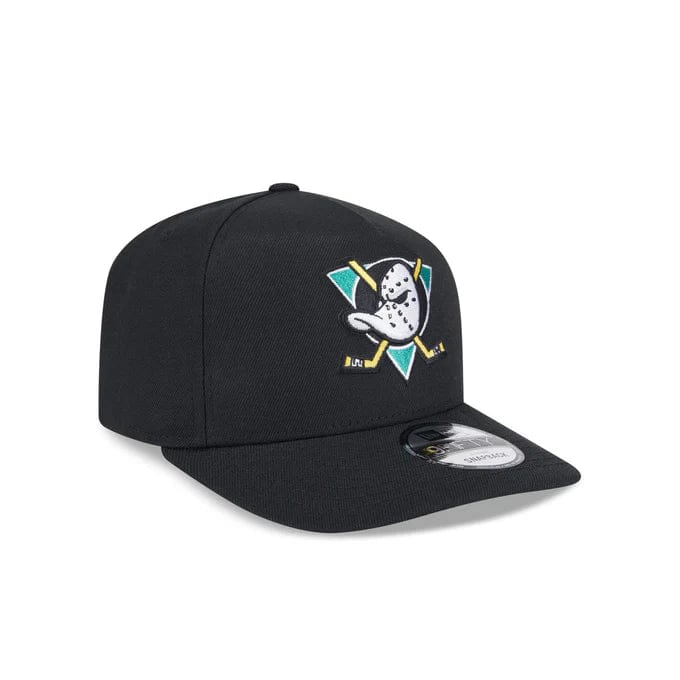 NewEra NHL 9Fifty Team A-Frame Snapback Hat - Anaheim Ducks - TheHockeyShop.com