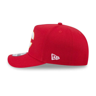 NewEra NHL 9Fifty Team A-Frame Snapback Hat - Calgary Flames - TheHockeyShop.com